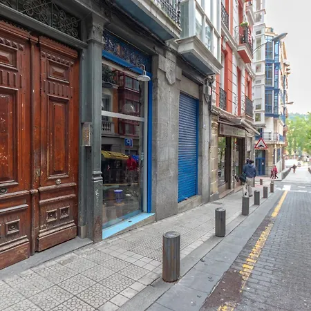 아파트 Encantador En El Casco Antiguo De 빌바오