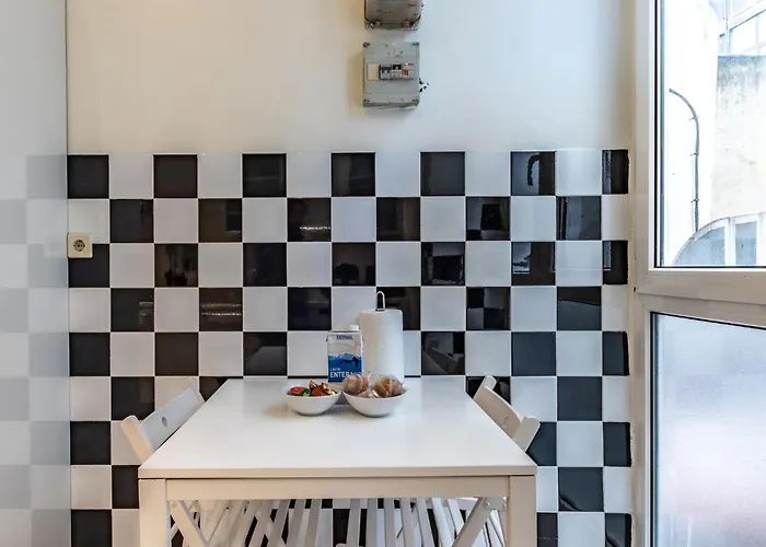 Encantador En El Casco Antiguo De 빌바오