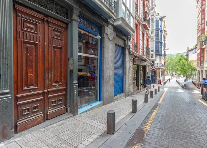 아파트 Encantador En El Casco Antiguo De 빌바오